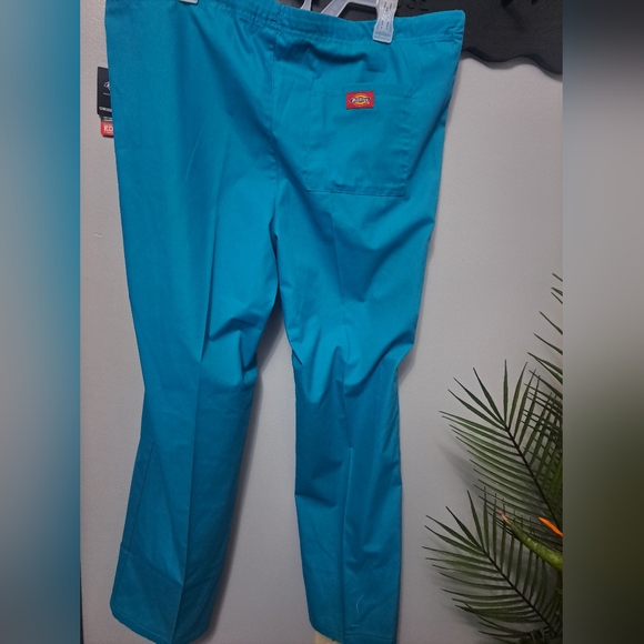 Dickies EDS Signature Turquoise Unisex Drawstring Pant Sz Large NWT - Picture 4 of 10